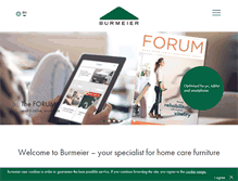 Tablet Screenshot of burmeier.com